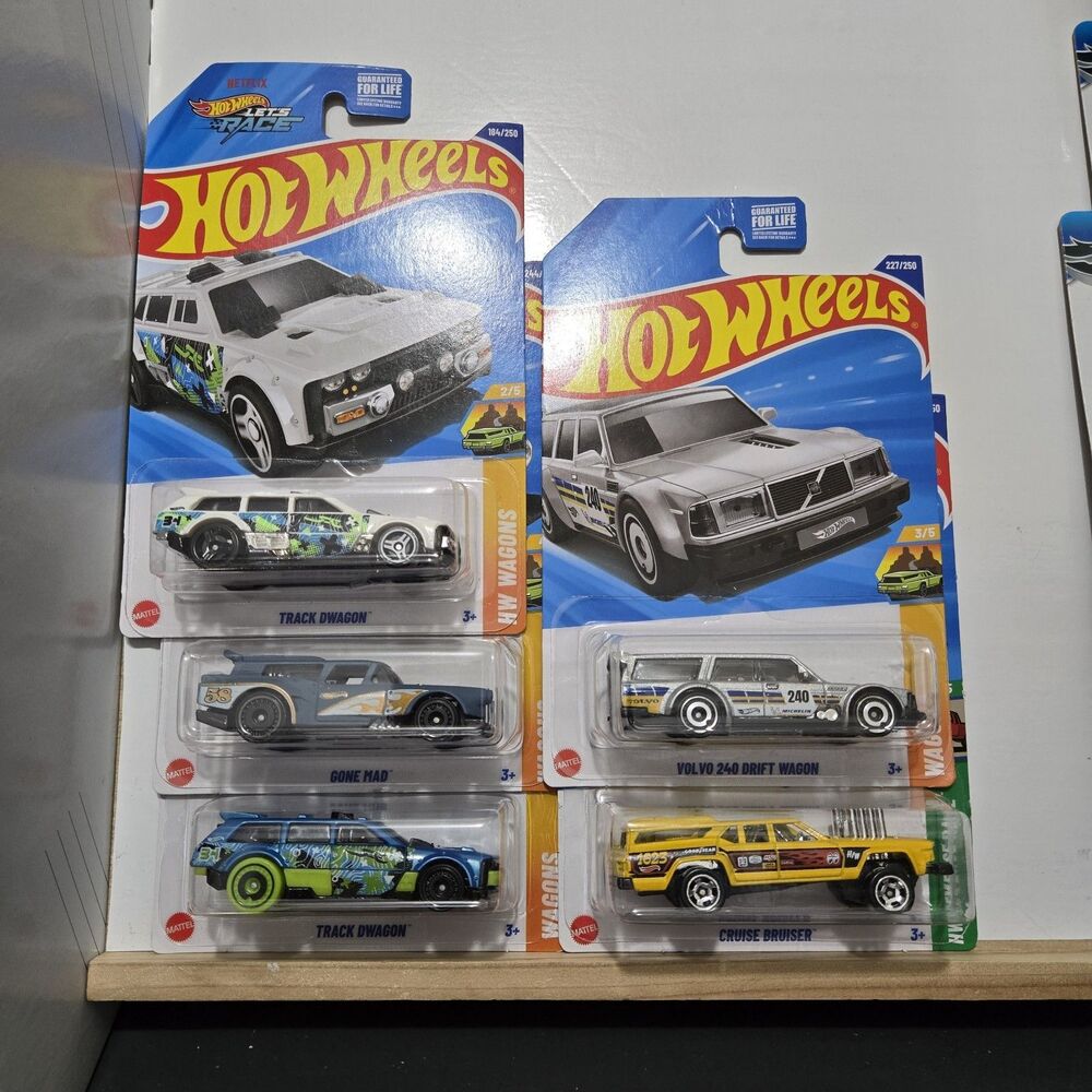 2025 Hot Wheels Wagons/Long Roofs -All 2025 Lot of 5